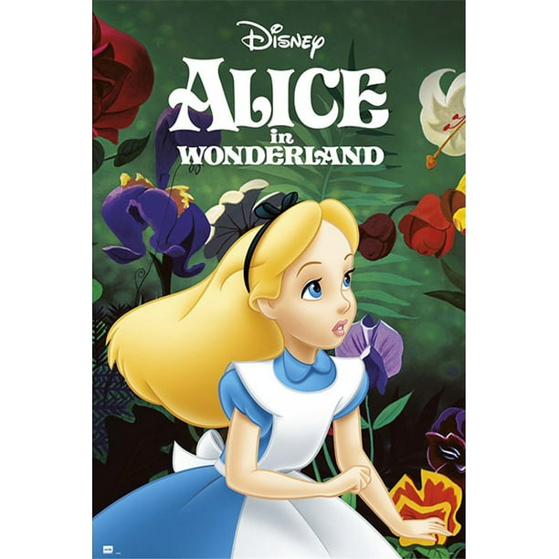 12"x24"Alice Disney HD Canvas prints Painting Home decor Picture Wall art Poster